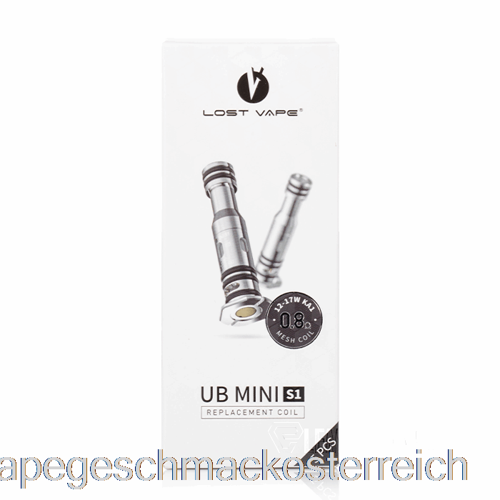 Verlorene Vape UB Mini Ersatzspulen 1,0 Ohm UB Mini S2 Spulen Vape Geschmack